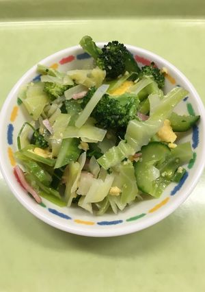 【保育園給食】ミモザサラダ-レシピのメイン写真
