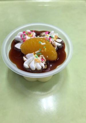 【保育園給食】手作りお祝いプリン-レシピのメイン写真