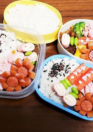 遠足お弁当2020 弁当おかず　簡単可愛-レシピのメイン写真