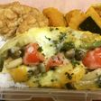 お弁当に卵チーズ(野菜)