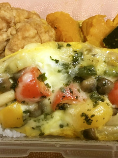 お弁当に卵チーズ(野菜)-レシピのメイン写真