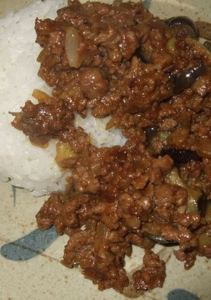あっという間のナスのドライカレー-レシピのメイン写真