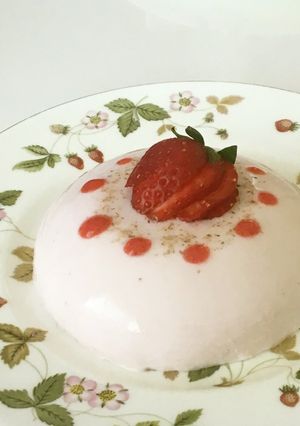 ♡いちごミルクプリン♡やわらかぷるるん♡-レシピのメイン写真