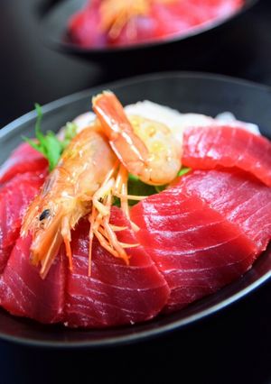タレも美味しいお家で外食気分の海鮮丼-レシピのメイン写真