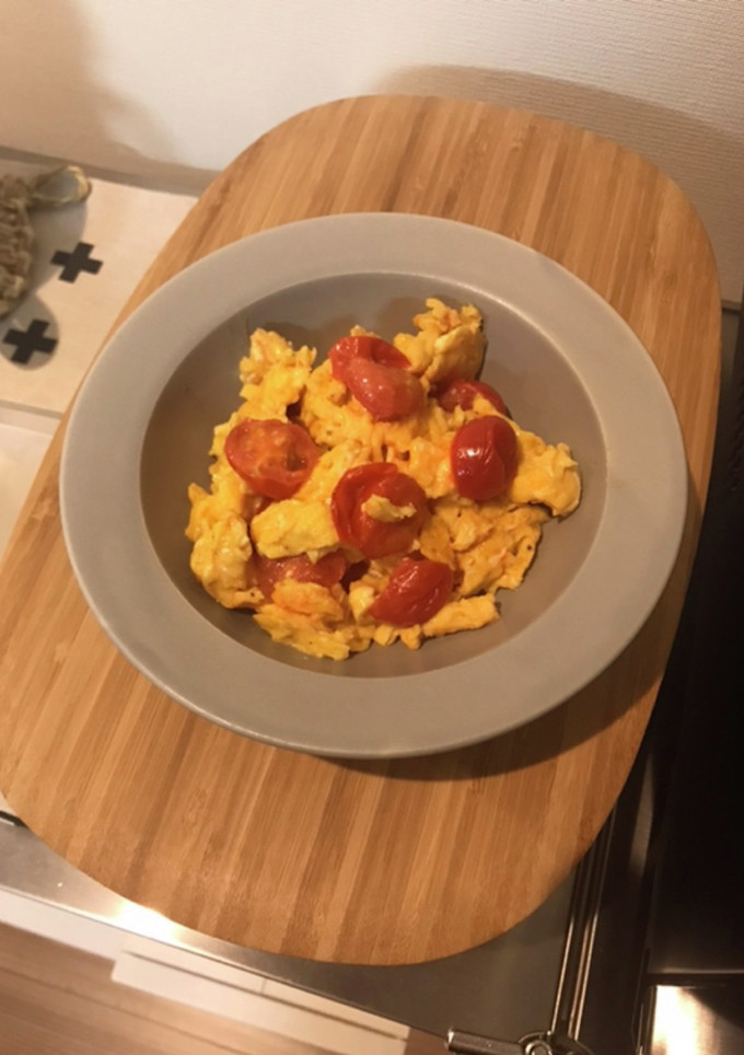 ミニトマトと卵の中華炒め-レシピのメイン写真