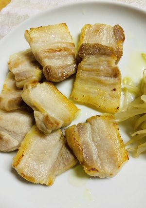 焼いてもやわらかいよ。　塩豚を作ろう。-レシピのメイン写真