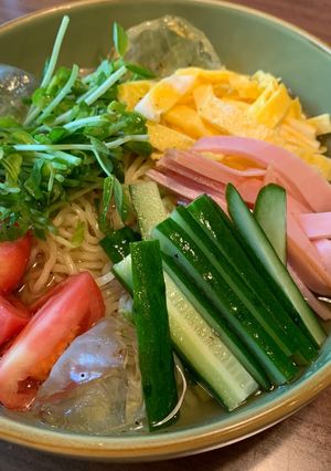 コンソメとお酢でさっぱり冷やし中華-レシピのメイン写真