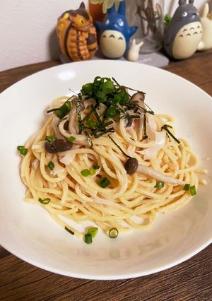 コヒフレがポイント♡新玉葱のたらこスパ-レシピのメイン写真
