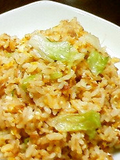 シーチキンとレタスの簡単炒飯♪-レシピのメイン写真