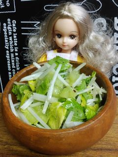 リカちゃん♡ホワイトセロリキウイ和えꕤ*-レシピのメイン写真