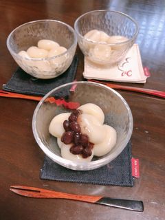 簡単!豆腐でヘルシー!白玉団子!-レシピのメイン写真