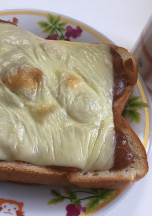 カレートースト-レシピのメイン写真