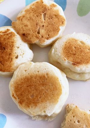 朝食に！おやつに！もっちりパンケーキ-レシピのメイン写真