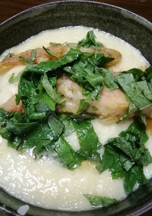 とろろ丼にひめちの甘酢和え乗せ-レシピのメイン写真
