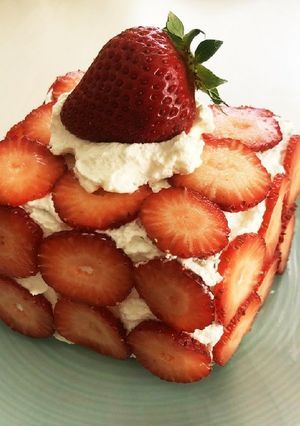 インスタ映え いちごサンド(*^^*)-レシピのメイン写真