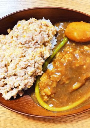 男のオムカレー-レシピのメイン写真