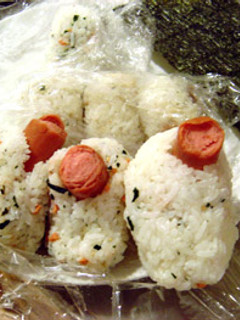 ウインナーおにぎり-レシピのメイン写真