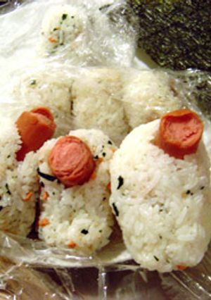 ウインナーおにぎり-レシピのメイン写真