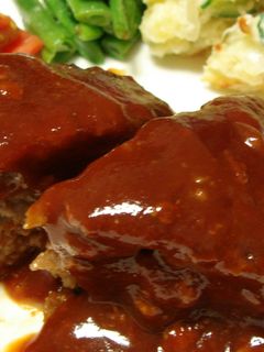 ふんわり☆ジャンボハンバーグ-レシピのメイン写真