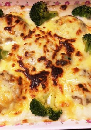 作業時間10分！主役のハンバーググラタン-レシピのメイン写真