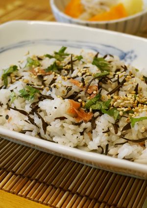 ひじきと梅干しの和風チャーハン-レシピのメイン写真