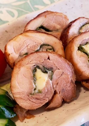 タコ糸いらずの☆チキンロール-レシピのメイン写真