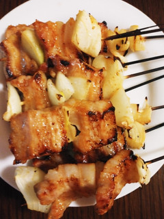 コンロで焼くうまい✨豚バラ肉の串焼き✨-レシピのメイン写真