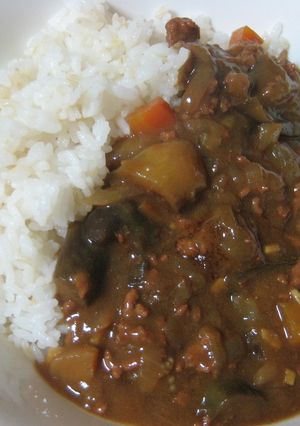 茄子と挽肉のとろとろまろやかカレー-レシピのメイン写真