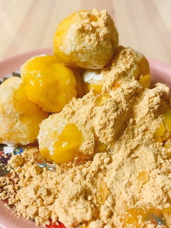 切り餅&レンジで!もちもちさつまいももち-レシピのメイン写真