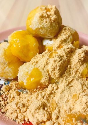 切り餅&レンジで！もちもちさつまいももち-レシピのメイン写真