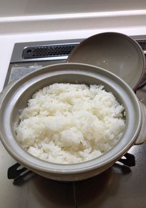 土鍋でごはん（土鍋サイズ6号)-レシピのメイン写真