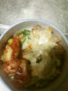 豚キムチときのこと野菜の味噌チーズ焼き-レシピのメイン写真