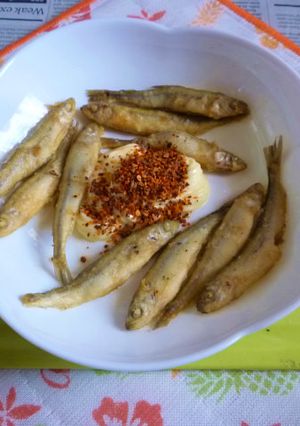 ニトスキでわかさぎの揚げ焼きのタパス-レシピのメイン写真