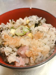 海苔とベーコンの炊き込みご飯-レシピのメイン写真