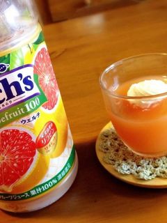 ジュースゼリー-レシピのメイン写真