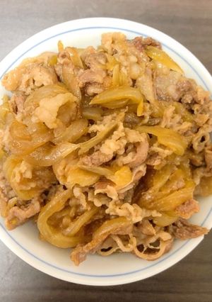 とろ〜り玉ねぎで作る牛丼！-レシピのメイン写真