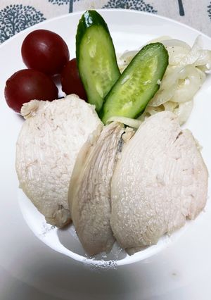 鶏胸肉の炊飯器で作る「簡単鳥ハム」-レシピのメイン写真