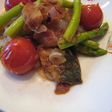 あじのニンニクソテーかんたん野菜ソース