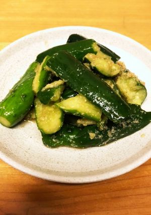 餃子のタレ活用♪たたききゅうり-レシピのメイン写真