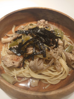 大雑把な和風スープパスタ-レシピのメイン写真