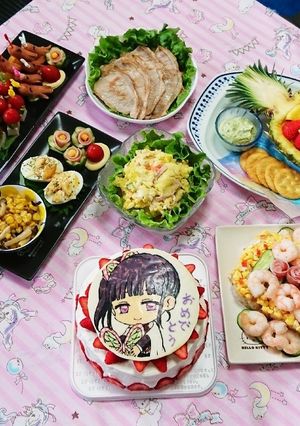 2020年誕生日(記録用)-レシピのメイン写真