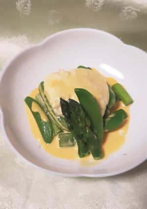 春野菜のエッグベネディクト風-レシピのメイン写真