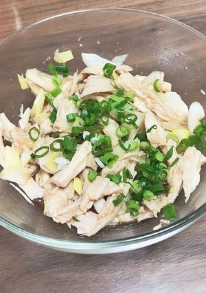 サラダチキンと長ネギのサッパリ和え☆-レシピのメイン写真