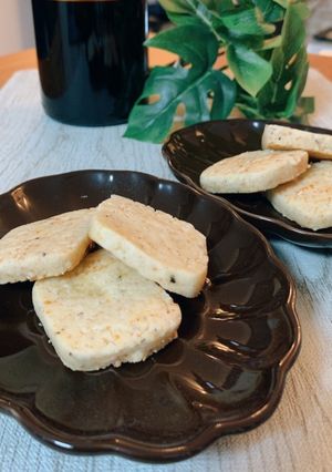 チーズ☆塩胡椒クッキー(無水鍋QC-レシピのメイン写真