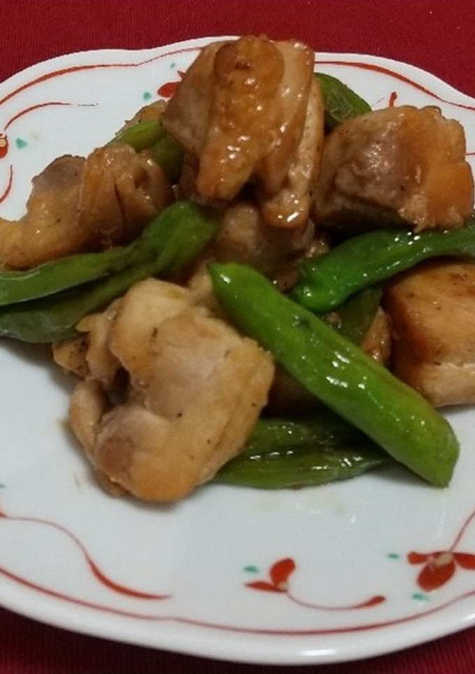 鶏肉とししとうのさっぱりポン酢炒め-レシピのメイン写真