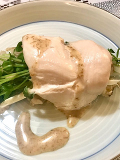 豆苗とモヤシのささみロール-レシピのメイン写真