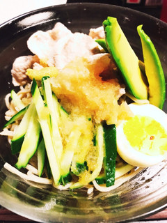 冷やし中華風☆ぶっかけ冷やし蕎麦-レシピのメイン写真