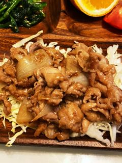 目分量で簡単しょうが焼き♪-レシピのメイン写真