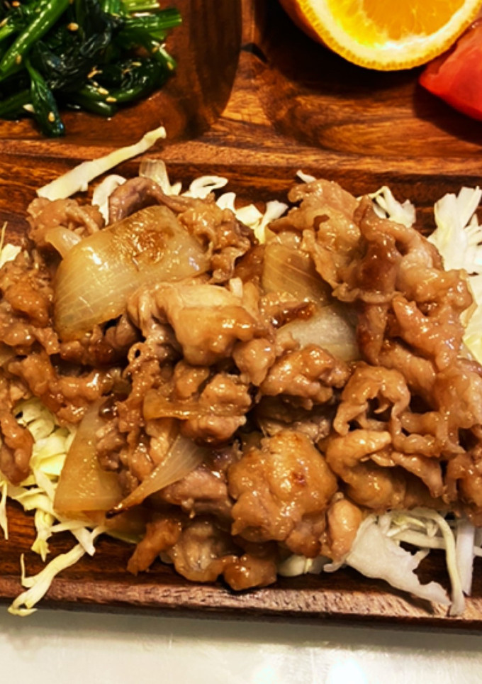 目分量で簡単しょうが焼き♪-レシピのメイン写真