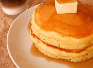 パッケージみたい!?分厚いホットケーキ-レシピのメイン写真